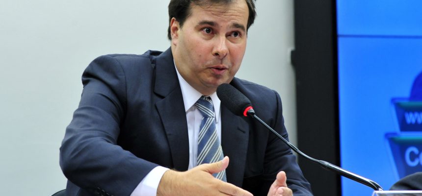 O deputado Rodrigo Maia (DEM-RJ) foi eleito para presidente da comissão especial da Reforma Política durante reunião de instalação da comissão (Luis Macedo/Câmara dos Deputados)