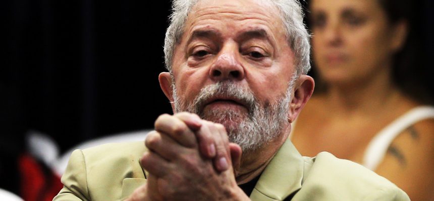Former Brazilian President Luiz Inacio Lula da Silva reacts at his book launch event in Sao Paulo, Brazil  March 16, 2018.  REUTERS/Paulo Whitaker