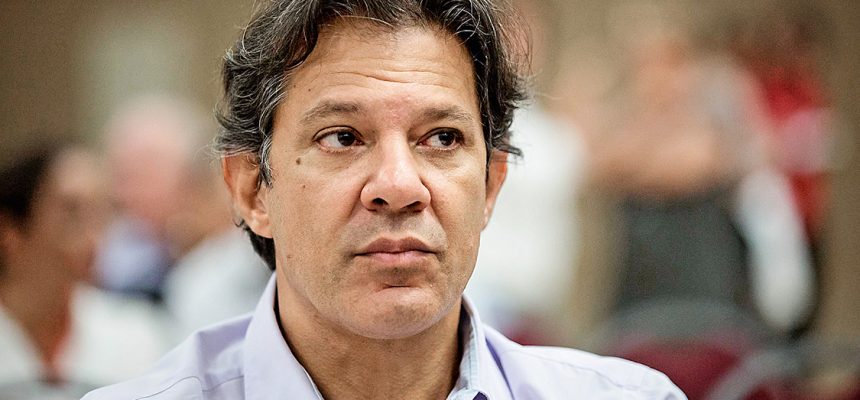 SP - BRASIL-QUE-POVO-QUER - POLÕTICA - Fernando Haddad, ex prefeito de S¿o Paulo, durante ato de abertura do Forum Nacional Brasil que o Povo Quer, organizado pela FundaÁ¿o Perseu Abramo, no Buffet Immensit·, na zona norte de S¿o Paulo (SP), na noite desta sexta feira (09). 09/03/2018 - Foto: PAULO LOPES/FUTURA PRESS/FUTURA PRESS/ESTAD¿O CONTE¿DO