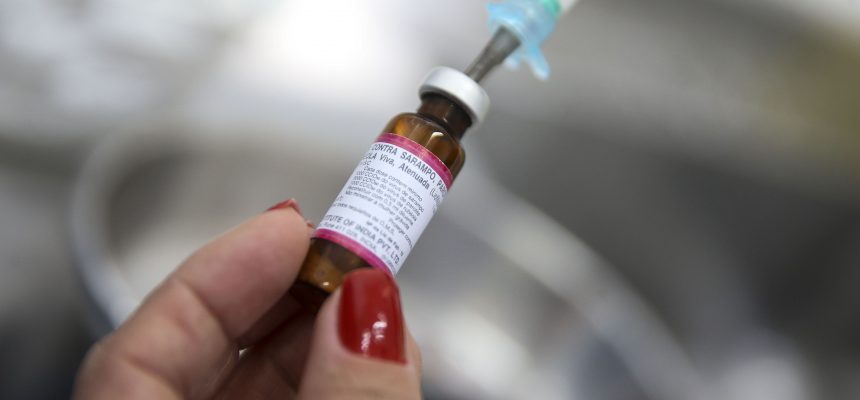 Dia D de mobilização da Campanha Nacional de Vacinação contra a Poliomielite e Sarampo.