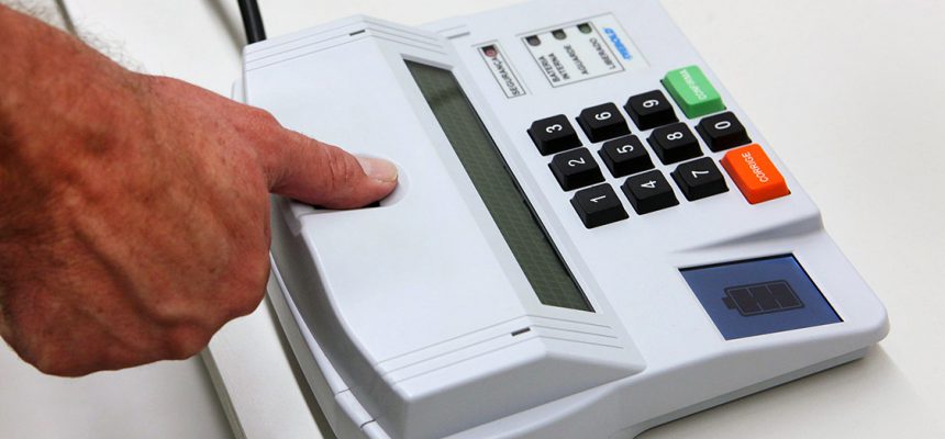 Urna Eletrônica - Biometria. Brasília-DF, 26/08/2016
Foto: Roberto Jayme/Ascom/TSE