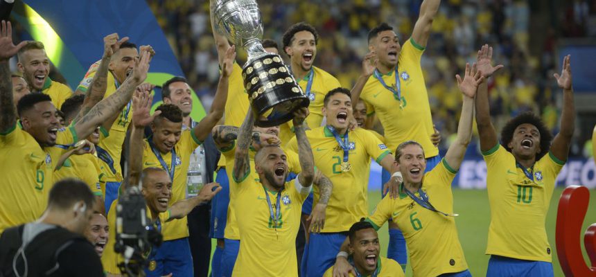 Brasil é campeão da Copa América