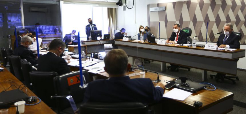 A CPI da Pandemia do Senado se reúne para ouvir a secretária de Gestão do Trabalho e da Educação na Saúde do Ministério da Saúde, Mayra Pinheiro.