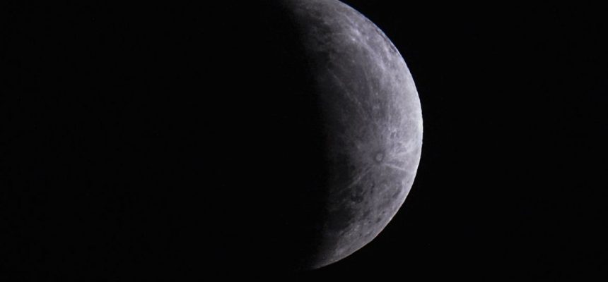 Eclipse parcial da lua