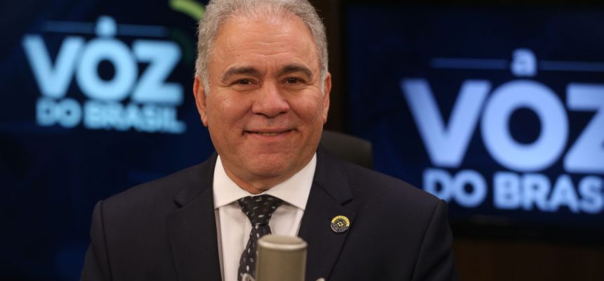 Ministro de Estado da Saúde, Marcelo Antônio Cartaxo Queiroga Lopes, é o entrevistado do Programa A Voz do Brasil
