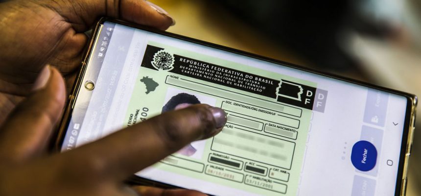 CNH Digital,Carteira de Trânsito para Celular, Carteira Nacional de Habilitação