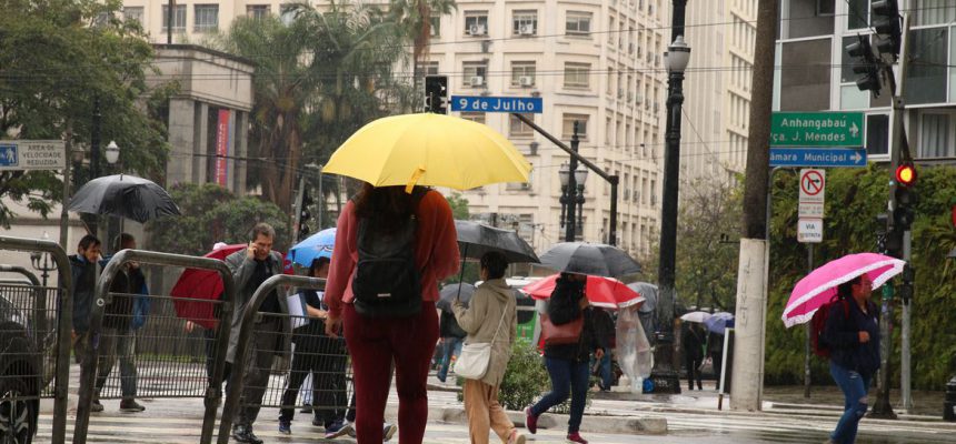 Chuva em São Paulo