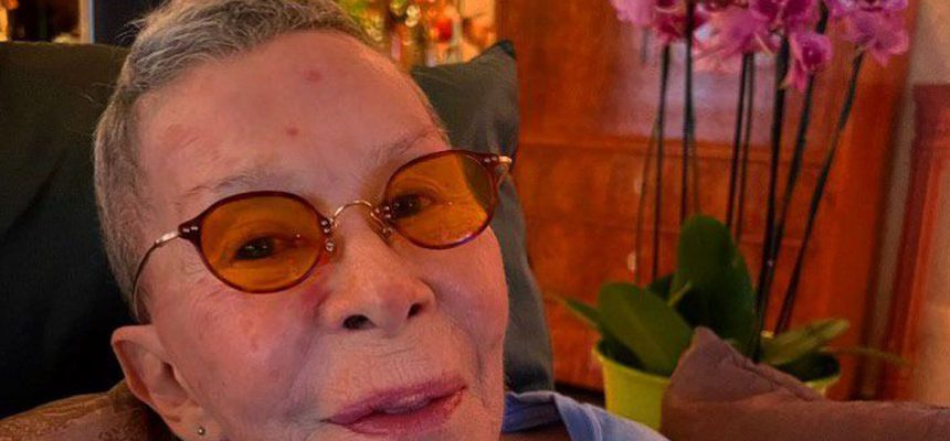 São Paulo (SP) - RITA LEE --  Cantora e compositora Rita Lee teve alta hospitalar e já está em casa. Foto: Roberto de Carvalho/Instagram