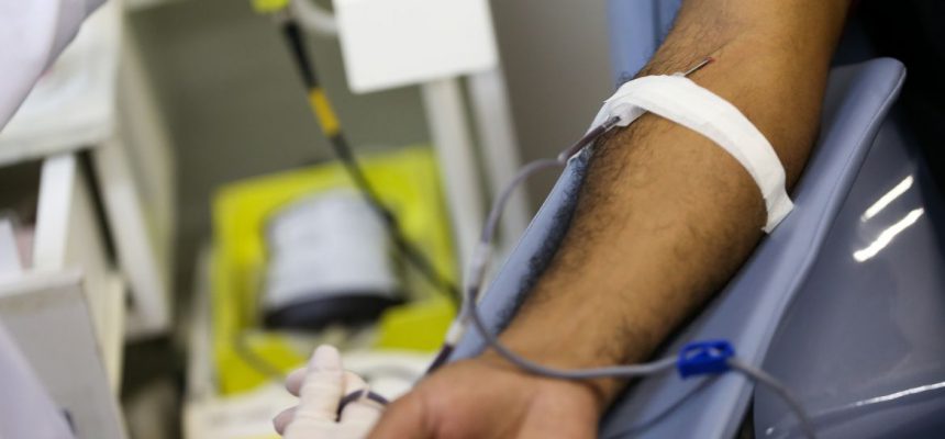 Para marcar o Dia Mundial do Doador de Sangue, Ministério da Saúde lança campanha de doação de sangue, no Hemocentro de Brasília