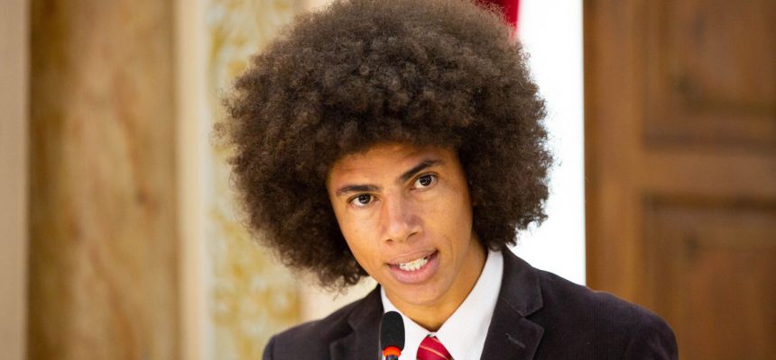 Curitiba (PR) - Deputado restadual Renato Freitas (PT). Foto: Rodrigo Fonseca/CMC