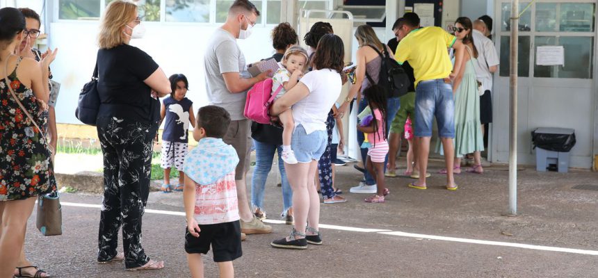 Brasília (DF) Vacinação contra a gripe para crianças a partir de seis meses até 11 anos de idade.