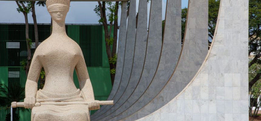 Brasília (DF) 11/04/2023 Fachada do palácio do Supremo Tribunal Federal (STF) Foto: Fabio Rodrigues-Pozzebom/ Agência Brasil