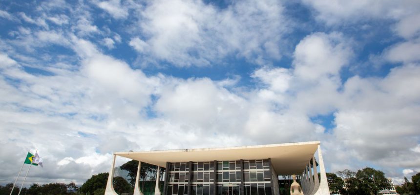 Brasília (DF) 11/04/2023 Fachada do palácio do Supremo Tribunal Federal (STF) Foto: Fabio Rodrigues-Pozzebom/ Agência Brasil