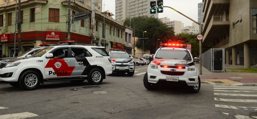 São Paulo - Reintegração de posse realizada pela polícia militar no Centro Paula Souza. (Rovena Rosa/Agência Brasil)