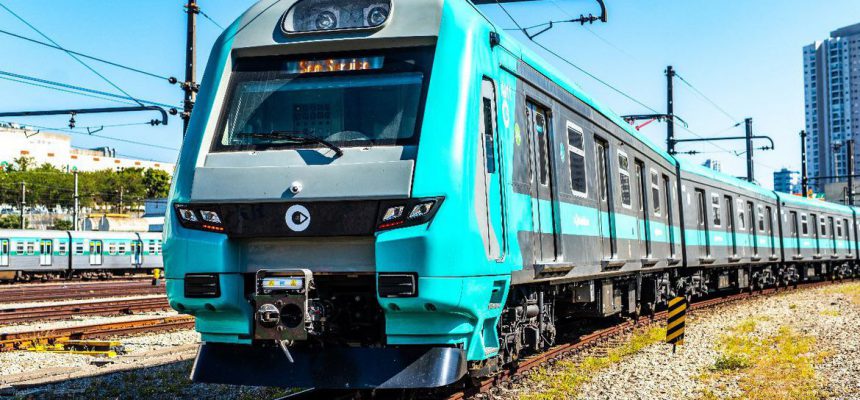 São Paulo (SP) - Trem das Linhas 8 e 9 da Via Mobilidade, em São Paulo. 28/02/23.  Foto: Via Mobilidade