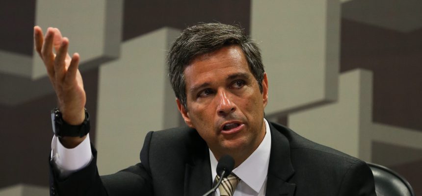 O presidente do Banco Central, Roberto Campos Neto, participa de audiência pública na Comissão de Assuntos Econômicos do Senado
